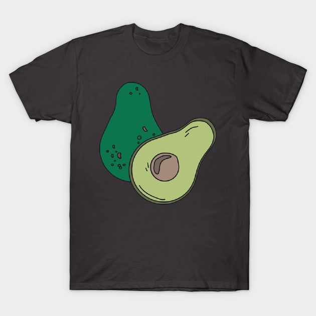 Avocado T-Shirt by I'm Friendly :)